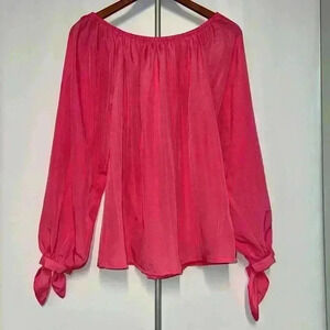 Trish McEvoy Blouse for Women Size XS/ S Pink